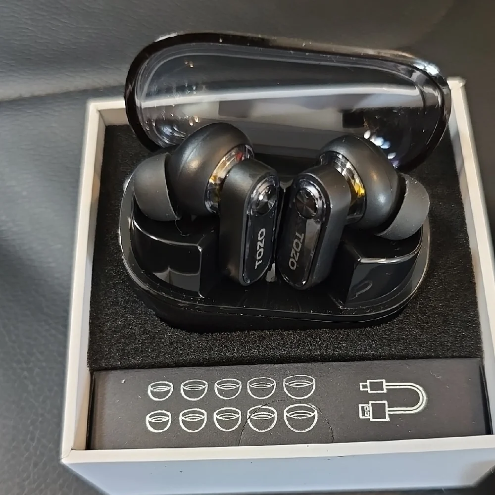 TOZO Wireless Earbuds with Charging Case